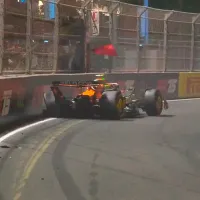El accidente de Lando Norris en la qualy del GP de Arabia Saudita: largará décimo