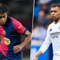 ¡Se calienta la previa! Aficionados de Real Madrid y Barcelona queman playeras de Lamine Yamal y Kylian Mbappé