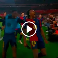 ¡Agónico! El GOLAZO de Jules Koundé para el 3-2 de Barcelona ante Real Madrid en la final