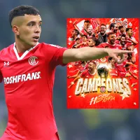 Desde Uruguay, Leo Fernández celebra el título de Toluca y lo resume en tres simples palabras
