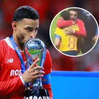 No se vio en TV: el gesto de grandeza de Alexis Vega con Álvaro Fidalgo luego de ser campeón con Toluca