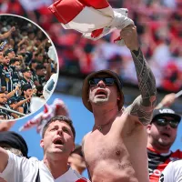 ¡Hubo respuesta! El cántico de la afición de River Plate a Rayados antes del cruce: “El que no salta…”