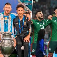 Figura de la Selección Argentina se rinde ante el himno de México: “Es maravilloso”