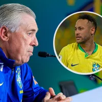 Carlo Ancelotti, DT de Brasil, le respondió a Neymar Jr sobre su ausencia en la convocatoria: “Cuando yo hablo…”
