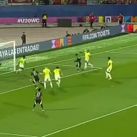 ¡Pegó primero! Alexei Domínguez marcó el 1-0 para la Selección Mexicana ante Brasil por el Mundial Sub-20