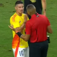 James Rodríguez no se guardó nada y arremetió contra la Selección Mexicana en pleno partido