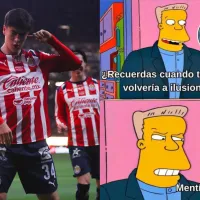 Los mejores memes de Chivas 4-1 Atlas por el Clásico Tapatío: ¡show y paliza del Rebaño!