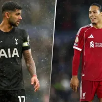 Las alineaciones de Tottenham vs. Liverpool por la Premier League