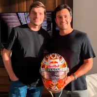 El posteo de Checo Pérez con Verstappen por año nuevo