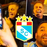 Julinho festejó con barra de Cristal y realizó llamativa promesa por Libertadores