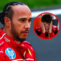 El fuerte cruce entre Lewis Hamilton y Charles Leclerc que preocupa a todos en Ferrari