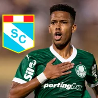 VIDEO: el golazo de Estevao, crack de 17 años de Palmeiras, que le marcó a Sporting Cristal por la Copa Libertadores