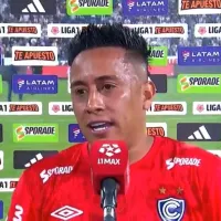 Hinchada de Alianza Lima intentó agredir a Christian Cueva en plena entrevista tras victoria de Cienciano