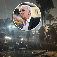 Jorge Fossati sufrió un accidente automovilístico a la salida de Campo Mar