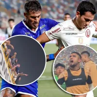 El tenso momento que vivieron Rodrigo Ureña y jugadores de Universitario con sus hinchas en el Monumental tras la derrota ante Alianza Atlético