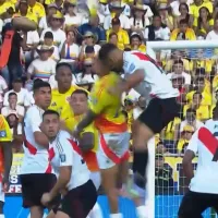 No apto para impresionables: el chichón de Renzo Garcés tras choque de cabezas con Daniel Múñoz