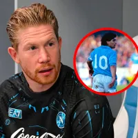 Kevin de Bruyne revela su nuevo número en el Napoli y desata polémica: no es el 10 de Maradona