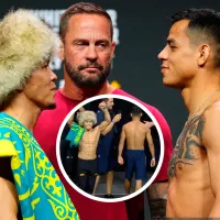 🔥 ¡Pura tensión! Así fue el careo más picante entre José Ochoa y Asu Almabayev en el UFC Abu Dhabi