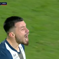 Lo celebran en Matute: Alan Cantero convirtió un doblete ante la Católica por Copa Sudamericana