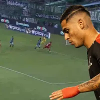 El increíble gol que Luis Ramos erró bajo el arco sin portero ante Deportivo Cali