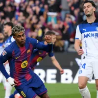 Barcelona venció con susto al Alavés gracias a los goles de Yamal y Olmo