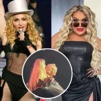 ¡Madonna y Wendy Guevara juntas en el escenario del concierto en México! VIDEO