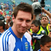 El día que Lionel Messi jugó en el Estadio Azul
