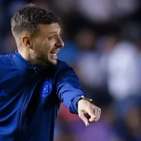 Martín Anselmi, DT de Cruz Azul, superó el funesto presagio de comentarista de TUDN