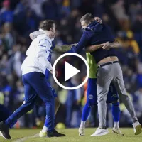 Otro festejo icónico: Así vivió Martín Anselmi los goles de Cruz Azul ante Chivas