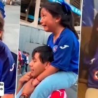 La emotiva historia detrás de la niña que conmovió a todos: ¿por qué lloró antes de ver a Cruz Azul?