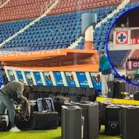 Video: así se transforma el Estadio Azul de Cruz Azul a casa de Atlante en minutos