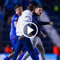 La imperdible reacción de Martín Anselmi al doblete de Uriel Antuna en Cruz Azul