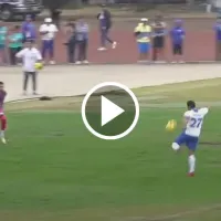 Golazo del Chuletita Orozco en el partido de homenaje del Chelito Delgado