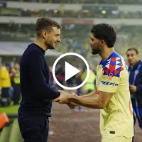 El inesperado jugador del América que consoló a Martín Anselmi tras la derrota de Cruz Azul