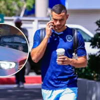 El coche de lujo con el que se presentó Giorgios Giakoumakis en el estadio de Cruz Azul