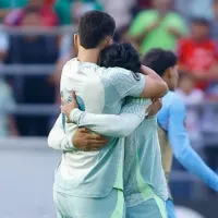 El abrazo de Mateo Levy y Amaury Morales que no se vio en TV tras el triunfo de México en el Premundial Sub 20
