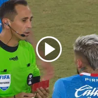 ¡Terrible! La polémica expulsión de Gonzalo Piovi en el Cruz Azul vs. Mazatlán de la Leagues Cup 2024