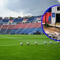 Alrededores destruidos: así se encuentra el Estadio Azul en ausencia de Cruz Azul