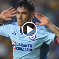 A lo Messi: así le festejó Uriel Antuna a Tigres su último gol con Cruz Azul