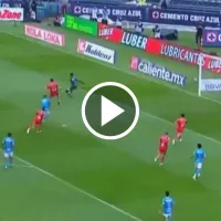 El gol de Rodolfo Rotondi contra Necaxa para acerca a Cruz Azul a otra victoria en el Apertura 2024