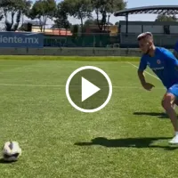 Por eso lo quiere Boca: el golazo que firmó Gonzalo Piovi en el entrenamiento de Cruz Azul