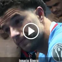 "Estoy orgulloso": la emoción de Rivero en el vestidor de Cruz Azul