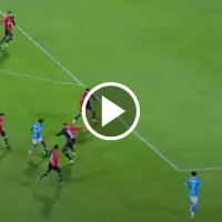 Al estilo Messi: la jugada mágica de Amaury Morales que provocó el penal y gol de Ángel Sepúlveda