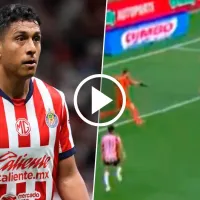 Luis Romo y un oso increíble jugando para Chivas