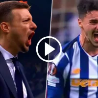 Anselmi y Eustaquio gritaron con todo el gol de Porto vs Roma