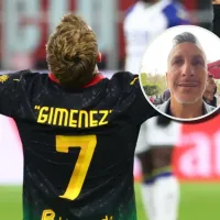 Chaco Giménez reveló sus sensaciones por el gran presente de Santi Giménez en Milan