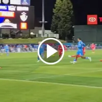 Willer Ditta le sirvió el gol a Atlas contra Cruz Azul en el amistoso en Estados Unidos