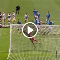 No se vio por TV: la toma perfecta del golazo de Andrés Montaño a Pumas con Cruz Azul
