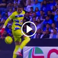 ¿A lo Neymar? El asombroso control de Kevin Mier ante Pumas que se hizo viral en redes