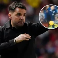 No se vio en TV: el gesto técnico que mostró Larcamón en Cruz Azul